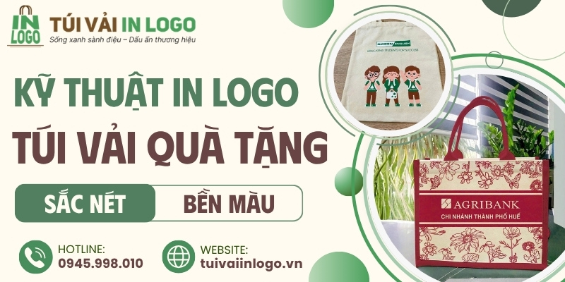 Top 4 công nghệ in ấn logo lên túi vải sắc nét và bền màu